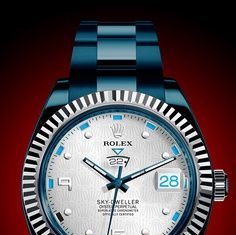 New Luxury Watches for Men in 2020 : Rolex Sky-Dweller – Blue