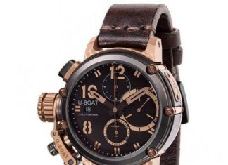 New Luxury Watches for Men in 2020 : U-Boat Watch Germany Chronograph 43mm Chimera Bronze B&B 8015