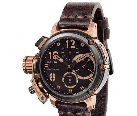 New Luxury Watches for Men in 2020 : U-Boat Watch Germany Chronograph 43mm Chimera Bronze B&B 8015