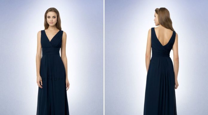 Bridesmaids Dresses : Black Tie Bridesmaid Dresses by Bill Levkoff – Wedding Shoppe