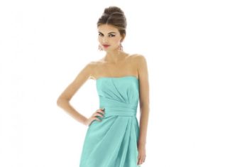 Bridesmaids Dresses : Backyard Wedding Must-Have: Alfred Sung Bridesmaid Dresses – Wedding Shoppe