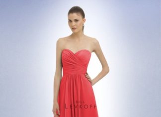 Bridesmaids Dresses : Color Them Pretty in Bill Levkoff Bridesmaid Gowns – Wedding Shoppe