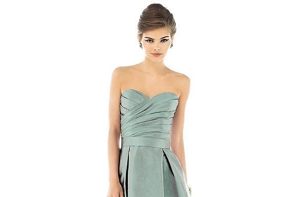 Bridesmaids Dresses : A Summer Wedding Color Palette with Alfred Sung – Wedding Shoppe
