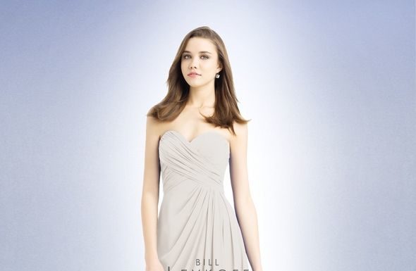 Bridesmaids Dresses : Pastel Perfection: Bill Levkoff Bridesmaid Dresses – Wedding Shoppe
