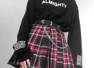 Grunge Outfits : Ana on Instagram: “Rate this outfit 1-10! Don’t ask me why Forever 21 had a jumper with the opening to genesis on it, but hey, it was a good find 🌹 . . . .…”