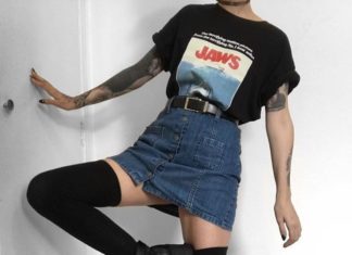 Grunge Outfits : Ana on Instagram: “Who’s your favourite movie director?🦕🦈 👽 . . . . #grunge #softgrunge #gothaesthetic #goth #grungeaesthetic #90sfashion #alternative…”