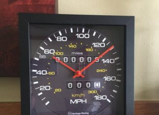 New Luxury Watches for Men in 2020 : Audi Sport Quattro Speedometer Wall/Shelf Clock