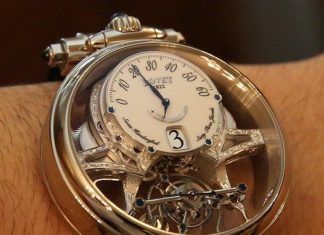 New Luxury Watches for Men in 2020 : #Bovet Virtuoso #tourbillon 5 day Power reserve with jumping hours and retrograde minutes. Lots of beautiful hand engraving. Double sided case with two dials and large domed crystals. Amazing. One of the best of the #sihh week #watchporn #instawatches #ab