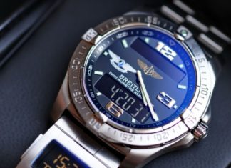 New Luxury Watches for Men in 2020 : Breitling AEROSPACE Avantage UTC co-pilot mens watch, alarm GMT titanium – Jacob Loves Watches