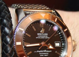 New Luxury Watches for Men in 2020 : Breitling Superocean Heritage Red Gold Watches Hands-On | aBlogtoWatch