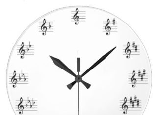 New Luxury Watches for Men in 2020 : Circle of Fifths Clock Clocks – Home & Garden – Decor – Clocks – Wall Clocks