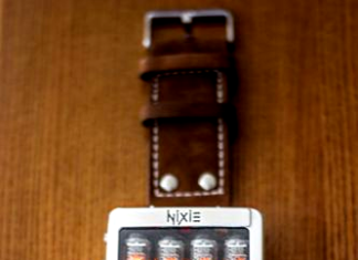 New Luxury Watches for Men in 2020 : Nixie-tube-watch-clock-wrist-watch-self-made-dock-station-z5 | watches