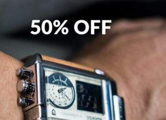 New Luxury Watches for Men in 2020 : Square Military Watch