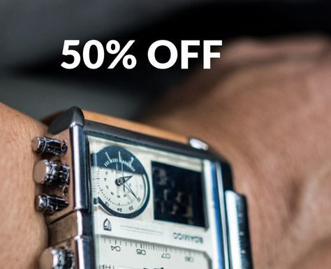 New Luxury Watches for Men in 2020 : Square Military Watch