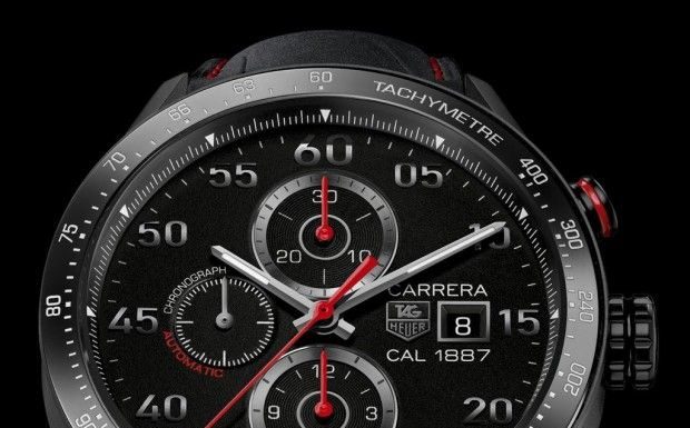 New Luxury Watches for Men in 2020 : Tag Heuer Men’s WV211A.FC6203 Carrera Brown Leather Automatic Watch