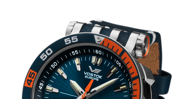 New Luxury Watches for Men in 2020 : Vostok Europe Energia 2 Stainless Silver/Blue Watch NH35A/575A279
