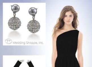 Bridesmaids Dresses : Be Chic in Black Bill Levkoff Bridesmaid Dresses – Wedding Shoppe