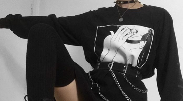 Grunge Outfits : Ana on Instagram: “Lust for life 📷 🍒 I have a big test this week to get into another uni after I graduate 👩🎓 I probably won’t get in bc I’m dumb af. Are you…”