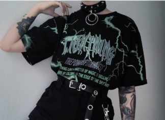 Grunge Outfits : Artsy Aesthetic Grunge Shop’s Instagram profile post: “YAY or NAY ? 👆 Tap to shop this shirt! 🌈 Follow arthoedaisy for more 🌍 FREE SHIPPING WORLDWIDE . . . . .…”