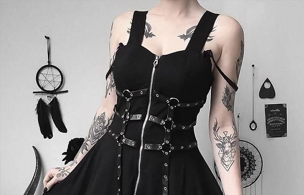 Grunge Outfits : Dresses & Tops