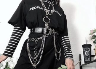 Grunge Outfits : 💀 ☿ grunge ⛓ punk ⛓ rock ☿ 💀 on Instagram: “I’m a BIG fan of ⛓ CHAINS ⛓ 😍. WBU? #drmartens & #chain . . . . #grunge #grungeoutfit #grungestyle #grungetumblr #tumblr #grungeaesthetic…”