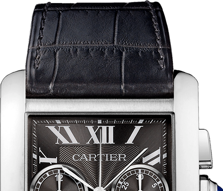 New Luxury Watches for Men in 2020 : Cartier Tank MC Grey Dial Chronograph Men’s Watch W5330008