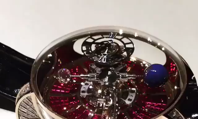 New Luxury Watches for Men in 2020 : Jacob & Co. 捷克豹 Astronomia Tourbillon Baguette Ruby AT800.40.BD.BR.A