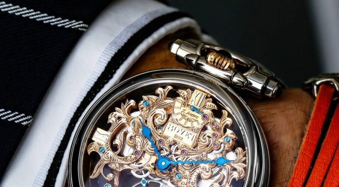 New Luxury Watches for Men in 2020 : Swiss Watch GangⓂ on Instagram: “Trying on the Bovet Amadéo Tourbillon squelette 7-jours Aiguillage Inversé @embassy_jewel_ag . What a piece of art!🔝 ♢ ⌚Timepiece:…”