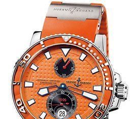 New Luxury Watches for Men in 2020 : Ulysse Nardin Maxi Marine Mens Watch 263-33-3/97