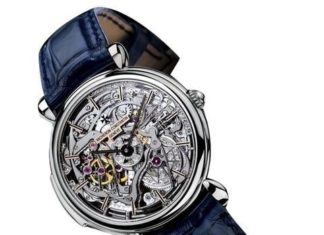 New Luxury Watches for Men in 2020 : Vacheron Constantin Malte Skeleton Minute Repeater Blue Leather Limited Edition Men`s Watch Model No