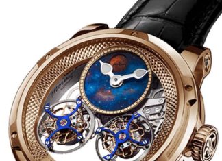 New Luxury Watches for Men in 2020 : Louis Moinet Watch Sideralis Evo Rose Gold Limited Edition