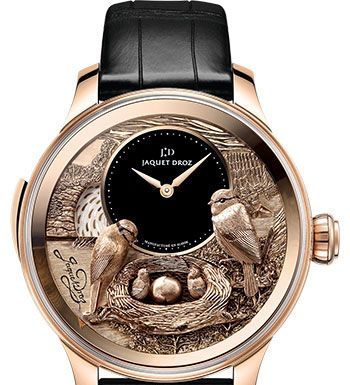 New Luxury Watches for Men in 2020 : Jaquet Droz Les Ateliers D’Art The Bird Repeater Watches