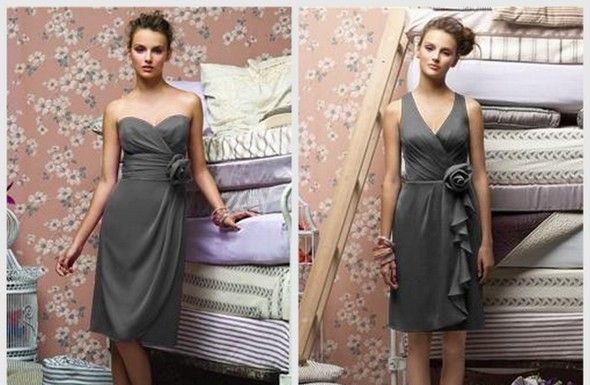 Bridesmaids Dresses : Affordable Shades of Grey {bridesmaids dresses} | Engaged & Inspired Wedding Planning