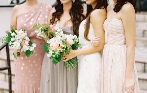 Bridesmaids Dresses : Inez & Matthew’s Delray Beach Sundy House Wedding with Sarah Tucker & Unearthed Vintage – Destination Wedding Photographer | Jessica Lorren Organic Wedding Photography