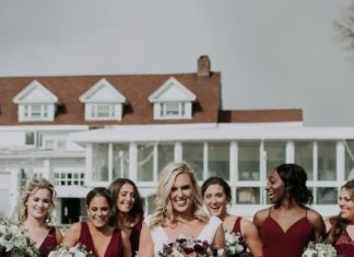 Bridesmaids Dresses : Wine Bridesmaid Dresses We’re Currently Loving