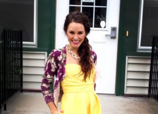 Bridesmaids Dresses : Yes! You really CAN wear your bridesmaid dresses again! Look how Brittney is wea…