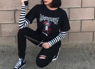 Grunge Outfits : Image about dark in 🌸Girls and Style 👟 by Assia Dama