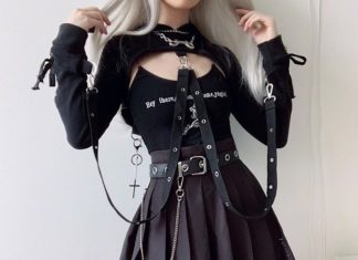 Grunge Outfits : 🔪 ユーリ ☁️ on Instagram: “Here’s a photo I took last week since I didn’t have time today or yesterday to take one (at least it’s a new ootd)! . I stayed in yesterday…”