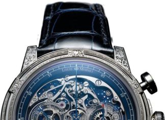New Luxury Watches for Men in 2020 : Louis Moinet Watch Memoris Red Eclipse White Gold Hand Engraved Limited Edition