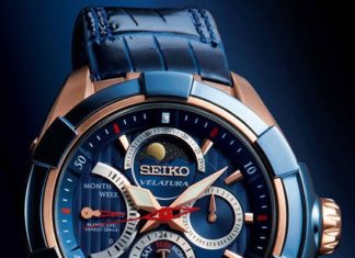 New Luxury Watches for Men in 2020 : Seiko VELATURA Kinetic Direct Drive Moon Phase Blue Leather Strap Watch SRX010P1 for sale | eBay
