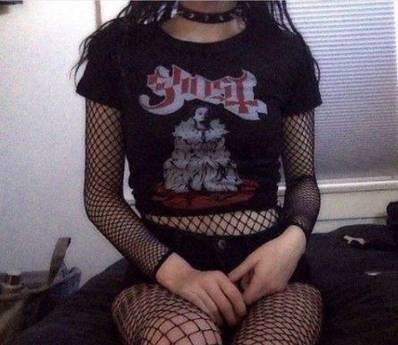 Grunge Outfits : 41+ Ideas Fashion Grunge Punk Tights For 2019