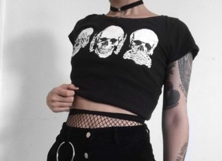 Grunge Outfits : Ana on Instagram: “Boo 💀🕸 how’s your weekend going? . . . . #grunge #softgrunge #indie #itgirl #urban #goth #gothic #rock #punk #alternative #style #fashion…”