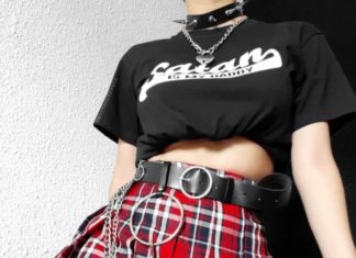 Grunge Outfits : 👽💥 Dark grunge aesthetic 💥👽 on Instagram: “1, 2 or 3? Credit @morsmordre666 @julia.aaa.black @ildibujakova • • • #outfitinspiration #outfitinspo #goth #alternative…”