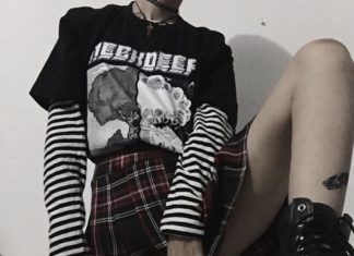 Grunge Outfits : Generic pop punk 💊💉 . . . . . #grunge #softgrunge #indie #itgirl #urban …