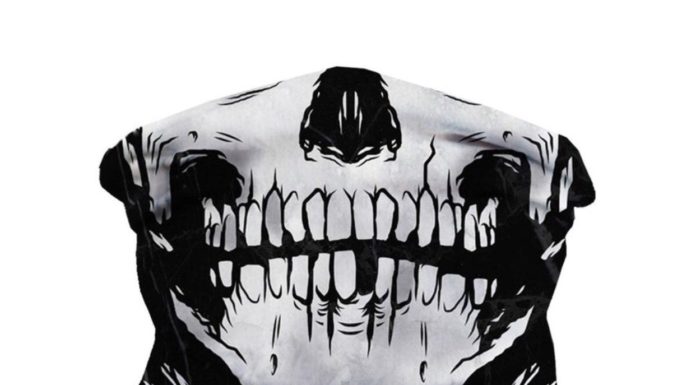 Grunge Outfits : SKULL FACE MASK