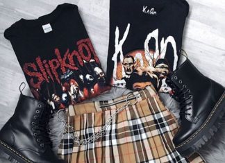 Grunge Outfits : ALTGIRL on Instagram: “Right or left 😌 😍?? . . tag that friend who would really like to have one of those 😘👽 !!! . . Follow @altgirl_ For More Alternative,…”