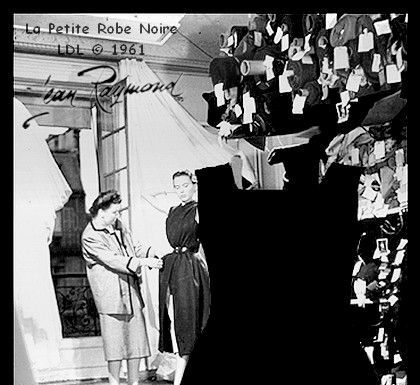 autozone dress code : Mini-Robe Courte La Petite Robe Noire de Lucien David LANGMAN édition 1961 JEAN RAYMOND Mini Dress