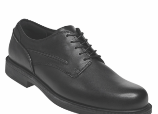 burlington dress code : Men’s Burlington MCT410BK Black Waterproof Oxford – 11.5D