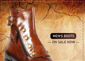flemings dress code : Men’s Gentlemen Button Zipper Ankle Boots