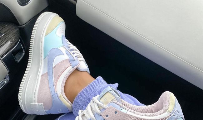 nike air force 1 shadow : Pastel shades 🍭